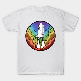 Gay Pride Rocket T-Shirt